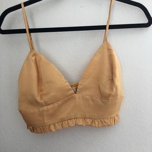 Vintage Gold Cami Bralette